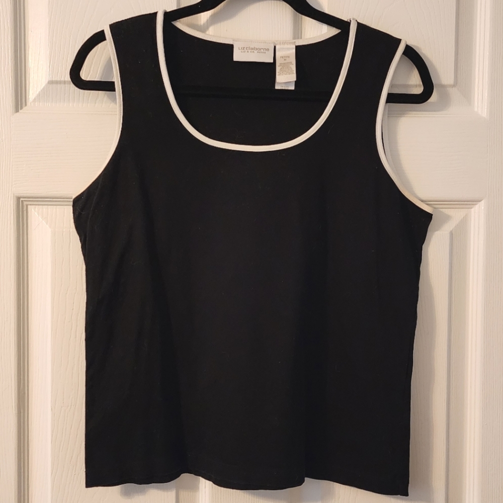 Liz Claiborne sleeveless top.